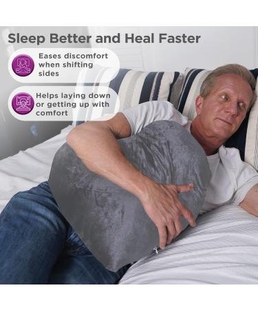 Zomaple Open Heart Surgery Pillow with Gel Pack - Post-Operative Comfort Gift for Mastectomy, Hysterectomy, and Bypass Surgery Recovery - Buy Online on GoSupps.com