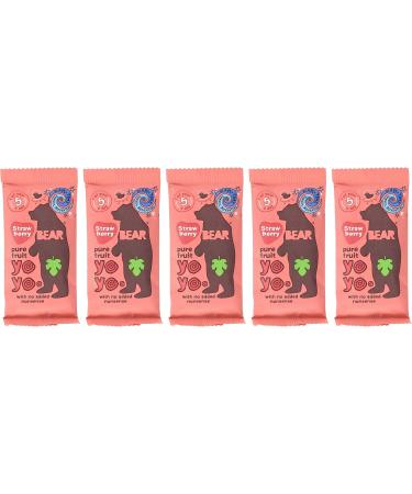  BEAR Bear Strawberry Yoyo Set of 5 packs of 100 g - Buy Online on GoSupps.com