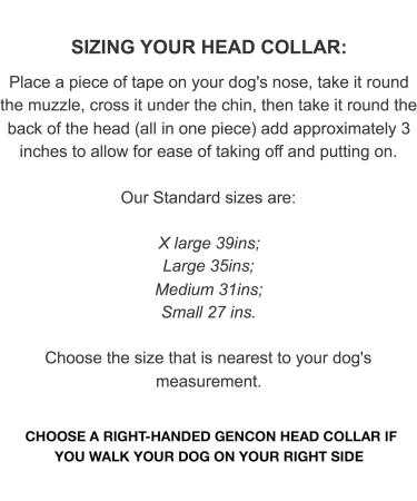 Gencon Medium Headcollar Right Black/Silver Medium Black/Silver - Buy Online on GoSupps.com