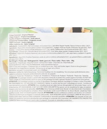 Tao Kae Noi Crispy Seaweed Original 59 g - Buy Online on GoSupps.com