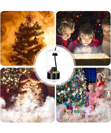 Delamiya Ultrasound Nebulizer | 12 LED Color-Changing Mist Maker for Fountains & Ponds - Premium Water Fogger with Removable Spray Protection - Buy Online on GoSupps.com