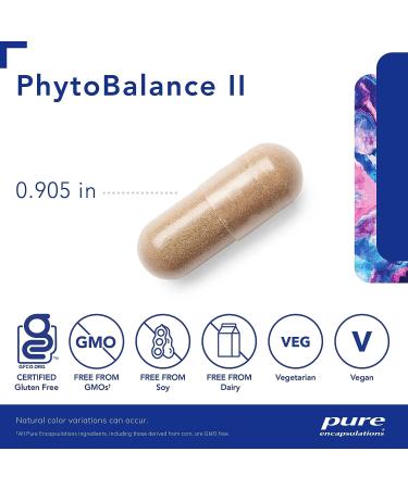Pure Encapsulations PhytoBalance II - Hormonal Balance Support | 120 Capsules - Buy Online on GoSupps.com