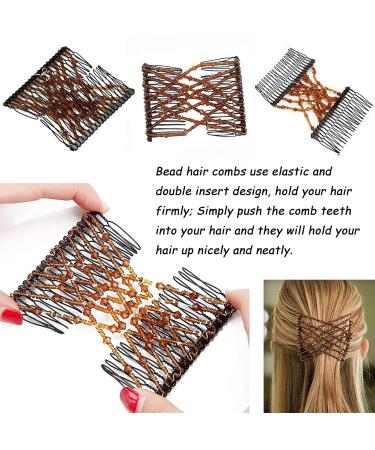 Lushype 5-Piece Magical Hair Accessories Set | Pearl Hair Comb Elastic Clips & Stylish Hairpise for Women & Girls - Perfect for Thick & Thin Hair - Buy Online on GoSupps.com