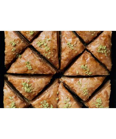 Delicious 8 Piece Triangle Baklavas in a Small Box - Buy Online Now! - Buy Online on GoSupps.com