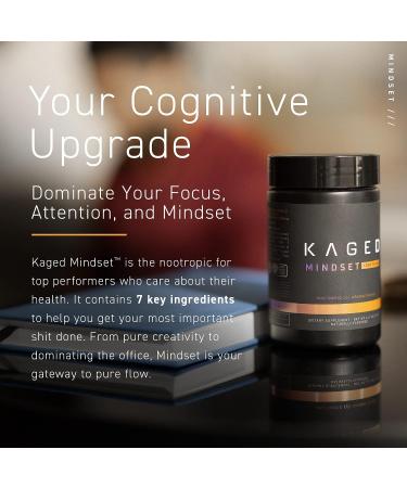 Kaged Mindset Nootropic Focus & Productivity Supplement - 30 Servings Orange Mango - Buy Online on GoSupps.com