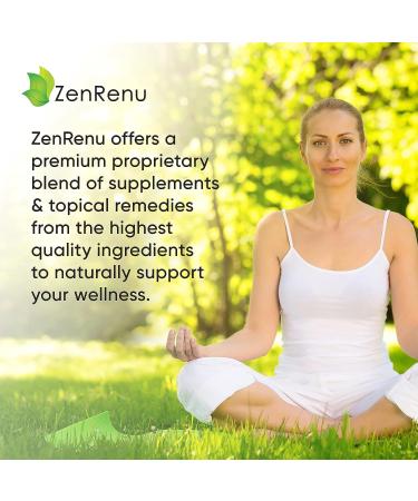 Zenrenu Organic Hemp Cream with MSM, Turmeric, Arnica - Premium Hemp Oil, Made in USA - Buy Online on GoSupps.com