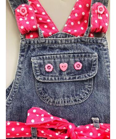 Peacolate Baby Girls Overalls with Belt - Rose, 18-24 Months - Buy Online on GoSupps.com