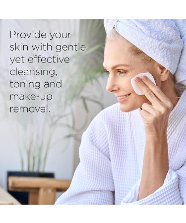 Healthspan 3-in-1 Biodegradable Gentle Cleansing Wipes | 25 Wipes | All Skin Types | Enriched with Aloe Vera & Chamomile | Removes make-up | Cleanses & Tones skin - Buy Online on GoSupps.com