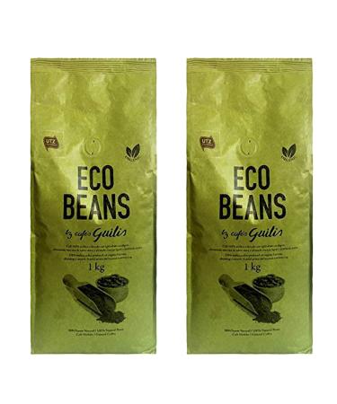 CAFES GUILIS SINCE 1928 LOVERS OF COFFEE - High Quality Organic and Fair Trade Arabica Ground Coffee with Natural Roasting - 2 kg