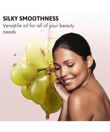 Best of Nature 100% Pure Grapeseed Oil - Unscented Lightweight Non-Greasy Moisturizer for Hair Skin Face & Aromatherapy Carrier Oil for Essential Oils Half Gallon (64 fl oz) 64 Fl Oz (Pack of 1) - Buy Online on GoSupps.com