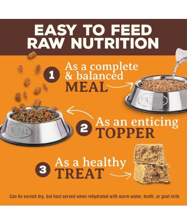 Primal Freeze Dried Beef Formula Dog Food 14oz - Made in USA, Grain-Free Raw Nuggets - Buy Online on GoSupps.com