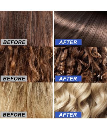 Hair Oil Capsules for Frizzy & Dry Hair - Keratin Argan Jojoba & Avocado Oils No Rinse Serum with Vitamins A C E & Pro B5 - 1.6 Fl Oz - Buy Online on GoSupps.com