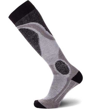 Pure Athlete Wool Elite Ski Socks - Lightweight Merino Wool for Men & Women - Warm Snowboarding Socks - 3 Pairs (Black/Hot Pink/Blue, Small) - Buy Online on GoSupps.com