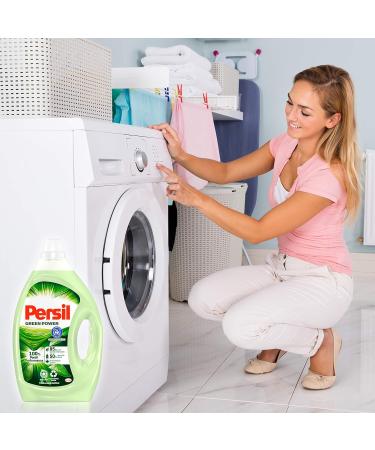 Persil Green Power Heavy-Duty Detergent | 20 Wash Loads | Natural Ingredients | Dermatologically Tested - 1L Pack - Buy Online on GoSupps.com