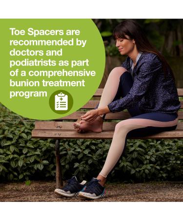 ZenToes Bunion Corrector Toe Separator Wraps - Relieve Bunions & Hammer Toes (1 Pair) - Buy Online on GoSupps.com
