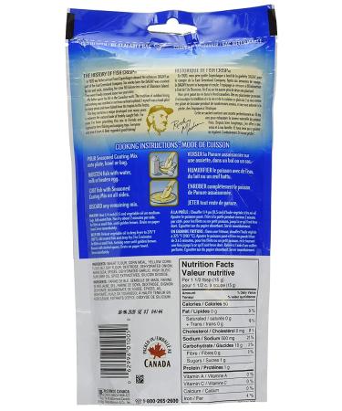 Rocky Madsen's Fish Crisp Seasoned Coating Mix Original 340g/12oz - Imported from Canada - Buy Online on GoSupps.com