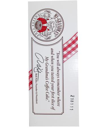 Delicious Grandma's Cinnamon Walnut Coffee Cake - Order Online Today! - Buy Online on GoSupps.com
