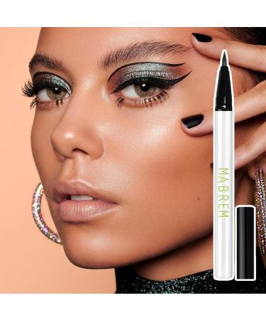 Black Liquid Eyeliner Waterproof Eye Liner Pencils Long-Lasting - Eye Makeup Smudgeproof Eye Care Quick Dry Eye Liner Liquid Liner for Girls and Ladies - Buy Online on GoSupps.com