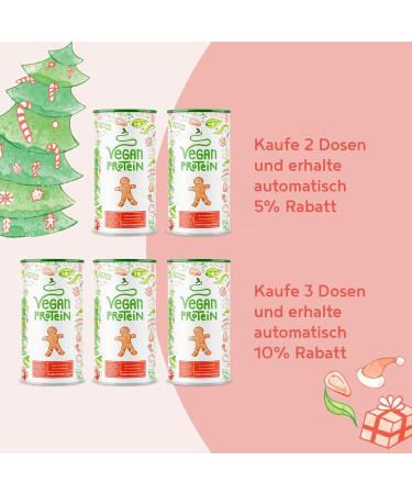 Vegan Protein Powder 600g - 22g Protein per Serving | Premium Quality Shake - Soy Rice Pea Sunflower & Pumpkin Seed Blend - Alpha Foods Kipferl - Buy Online on GoSupps.com