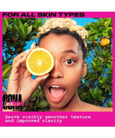 UOMA Vitamin C Serum by Sharon C. Supa Natural Glow (C10) Serum for Face with Hyaluronic Acid + Niacinamide + Vitamin E. Glow Boosting Face Moisturiser for Women & Men. Vegan Face Serum 30ml - Buy Online on GoSupps.com