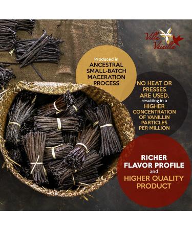Villa Vainilla Pure Vanilla Extract - Premium Concentrated Vanilla Real Natural Gourmet Vanilla Flavor from Mexico 8.4 Fl Oz (Pack of 1) 8.4 Fl Oz (Pure Vanilla Extract) - Buy Online on GoSupps.com