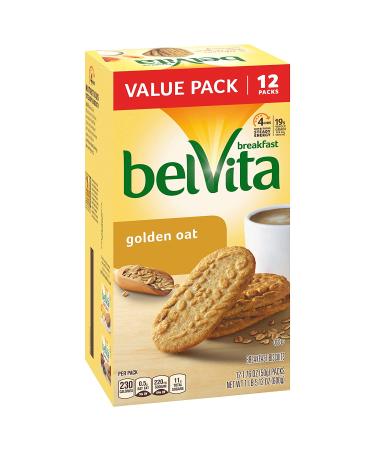 NABISCO BELVITA Golden Oat Breakfast Biscuits  12 Packs (4 Biscuits Per Pack) - Buy Online on GoSupps.com