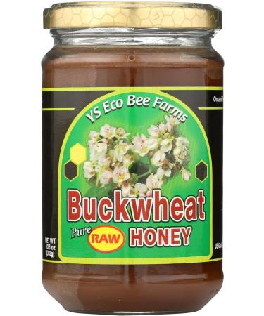 YS BEE FARMS Raw Buckwheat Honey, 13.5 OZ