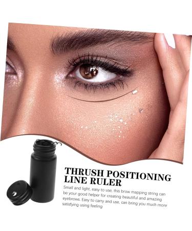 NOLITOY String Positioning Line Ruler Brow Liner Positioning Ruler Bottle Glass Draw a Line - Buy Online on GoSupps.com