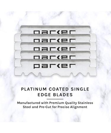 Parker Straight Razor SRRW - Premium 100g Barber Razor for Precision Shaving | International Shipping Available - Buy Online on GoSupps.com