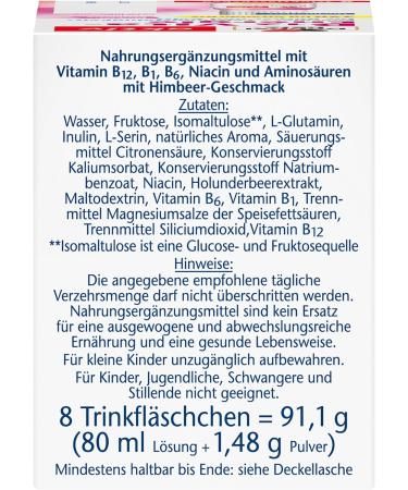 Doppelherz B12 Vita-Energie - Vegan High Dose Vitamin B12 350 g - 8 Ampoules for Energy Boost - Buy Online on GoSupps.com