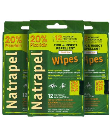 Natrapel 12-Hour Repellent Wipes - Buy Online on GoSupps.com
