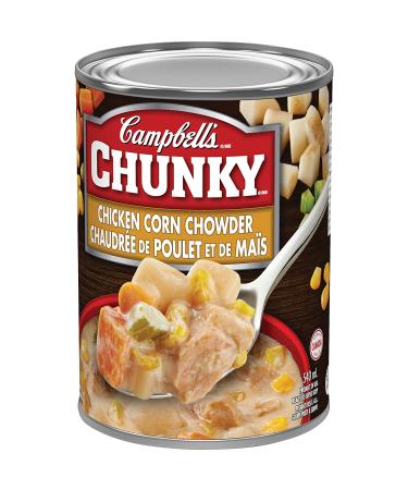 Campbell's Chunky Chicken Corn Chowder Soup 540ml - Imported from Canada - Buy Online on GoSupps.com