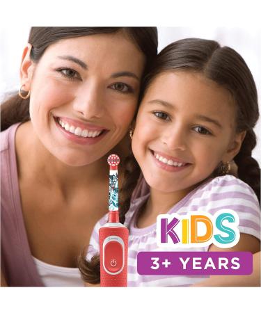 Oral-B Kids Electric Toothbrush 1 Toothbrush Head Travel Case x4 Star Wars Stickers 2 Modes with Kid-Friendly Sensitive Mode For Ages 3+ 2 Pin UK Plug Red 1 count (Pack of 1) Star Wars Handle + Travel Case - Buy Online on GoSupps.com