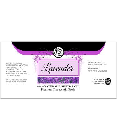 Organic Lavender Essential Oil 16oz - Pure and Natural, Large 16oz Bottle - Buy Online on GoSupps.com