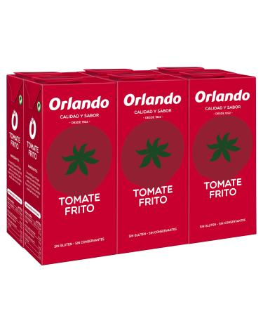 Orlando Orlando Fried Tomato - Pack of 6 x 350 gr - Total: 2100 gr