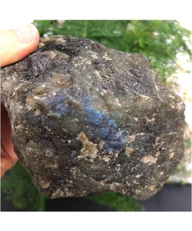 Natural Crystal Rough Natural and Beautiful Labrador Crystal Raw Stone Rough Aura 1pc 650-750g Stone Collection - Buy Online on GoSupps.com