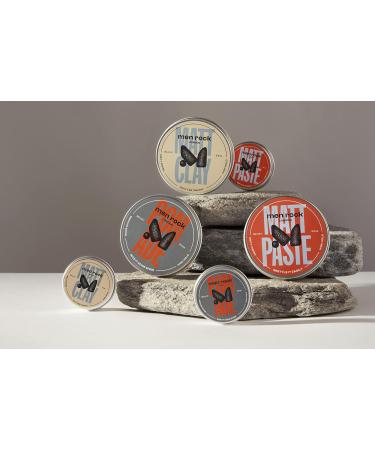 Men Rock Matt Clay Hair Styling Product | High Hold No Shine | 90ml Wax-Based Formula for Textured Hairstyles - Buy Online on GoSupps.com