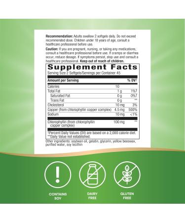 Nature's Way Chlorofresh Concentrate - 90 Softgels - Buy Online on GoSupps.com