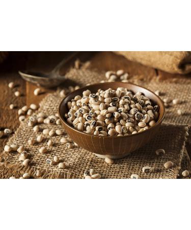 Hunza Organic Black-eyed Peas / Cowpeas (2 lbs) - Premium Quality Legumes for Healthy Meals - Buy Online on GoSupps.com
