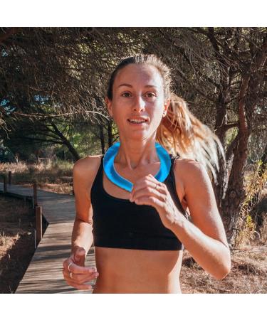 Wearable Cooling Wrap | Reusable Neck Coolers for Hot Weather | Wearable Cold Gel Ice Pack Cooling Neck Wraps Tube Below 18 for Sports Gym Cycling Running Hiking Pochy Three Generations Blue - Buy Online on GoSupps.com