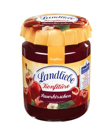 Buy Landliebe Sour Cherry Jam 6-Pack (6x200g Jars) - Premium International Shipping - Buy Online on GoSupps.com