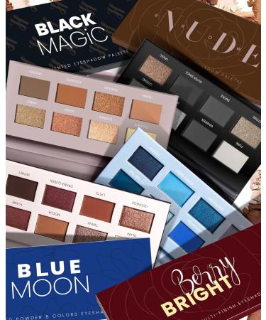 HOOMUSS Smoky Eye Shadow Palette 8Color - Black - Buy Online on GoSupps.com