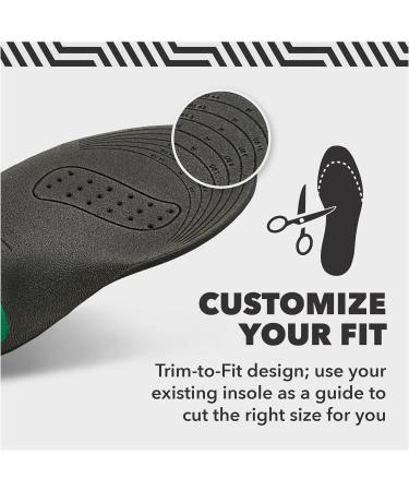 Spenco Lower Back Support Insoles - Trim to Fit for Men (7-13) & Women (5-11) | International Shipping Available - Buy Online on GoSupps.com