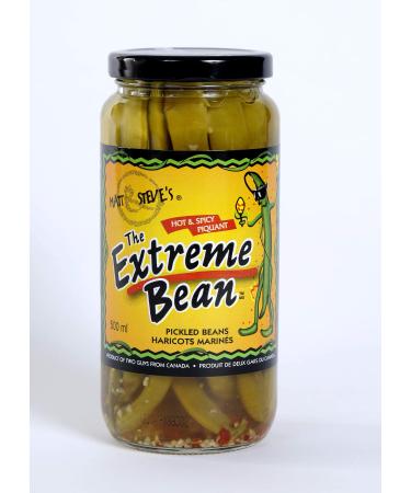 The Extreme Bean - Hot & Spicy Pickled Green Beans. 500 ML (3 Pack)