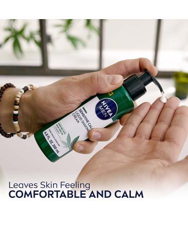 NIVEA MEN Sensitive Calm Shaving Cream with Vitamin E & Hemp Oil - 3 Pack, 6.8 Fl Oz Bottles - Buy Online on GoSupps.com