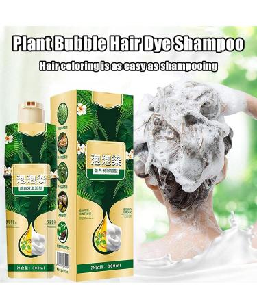  LINGJIONG Instant hair color - 300 ml - Instant natural shampoo - For men and women - Buy Online on GoSupps.com