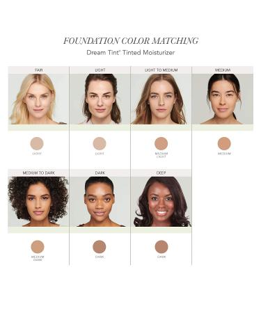 jane iredale Dream Tint Lightweight Tinted Moisturizer SPF 15 - Sheer Coverage, Vegan & Cruelty-Free, Medium Light - Buy Online on GoSupps.com