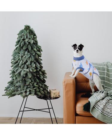 Kuoser Dog Body After Surgery - Breathable Recovery Suit for Male & Female Dogs | Leakage Protection | Anti-Lick Op Body - Sailboat XL Blue (1 Pack) - Buy Online on GoSupps.com