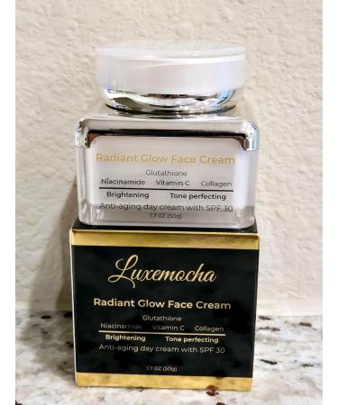 Brightening Face Cream - Niacinamide Collagen Glutathione & Vitamin C | Reduce Fine Lines & Wrinkles | 50g / 1.7 OZ | International Shipping - Buy Online on GoSupps.com