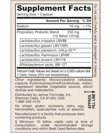 Jarrow Formulas Fem-Dophilus Advanced - 30 Veggie Capsules - Buy Online on GoSupps.com